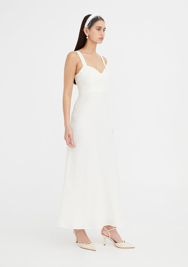 Bridal Linen Regina Dress