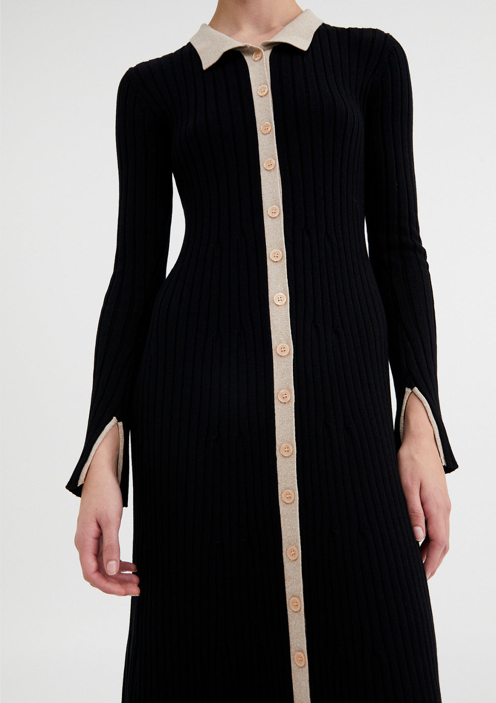 Chloe Long Sleeve Button Down Dress Jillian Boustred Chloe Long Sleeve Button Down Dress Jillian Boustred