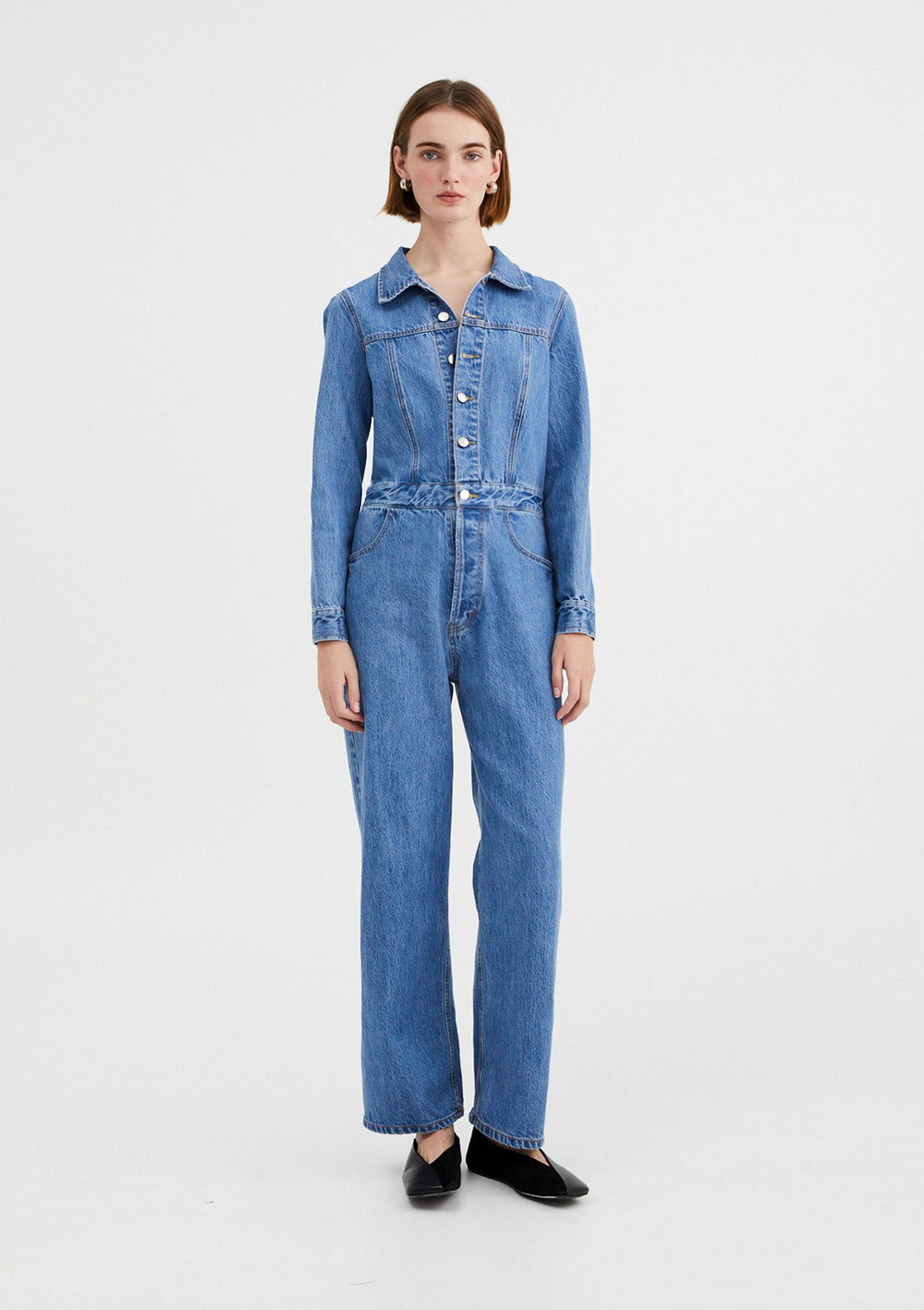 Denim Jumpsuit – Jillian Boustred