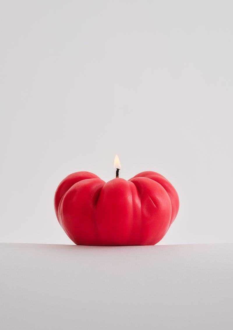 Nonna's Grocer Large Red Tomato Candle