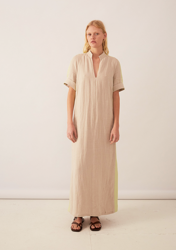 Campbell Dress Linen Natural