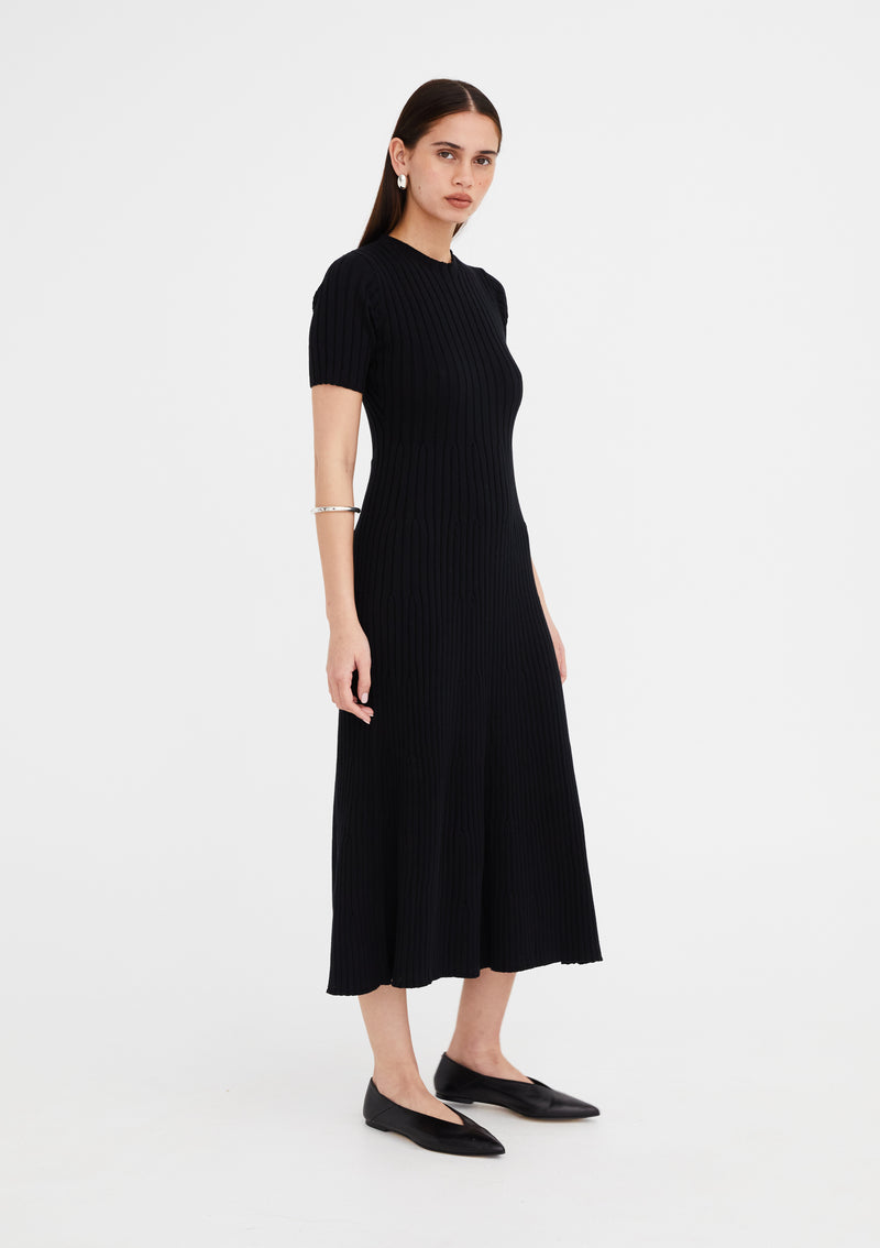 Lulu Ribbed Dress – Jillian Boustred Lulu Ribbed Dress – Jillian Boustred