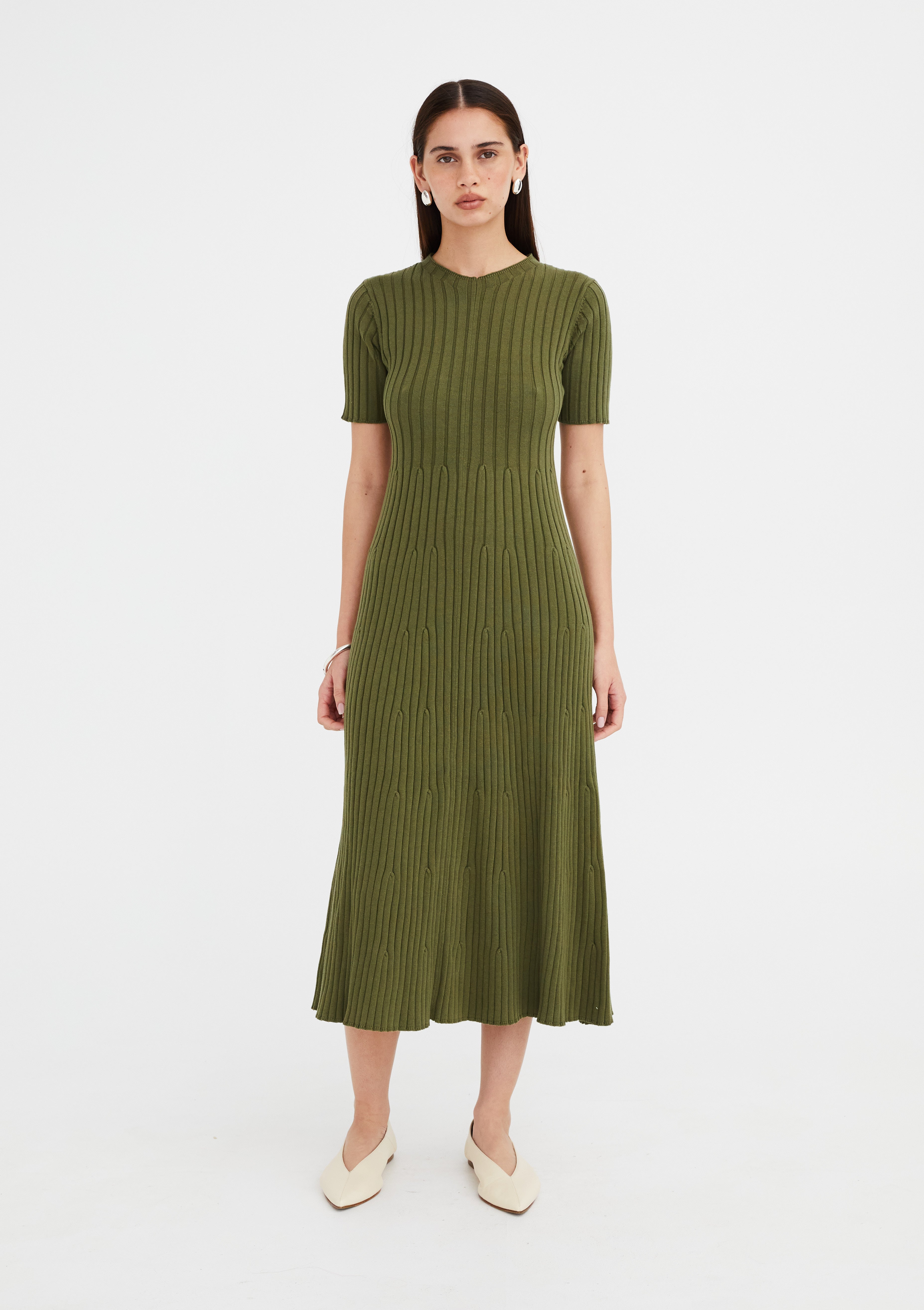 Lulu Ribbed Dress – Jillian Boustred