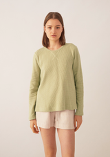 Lucie Waffle Jumper